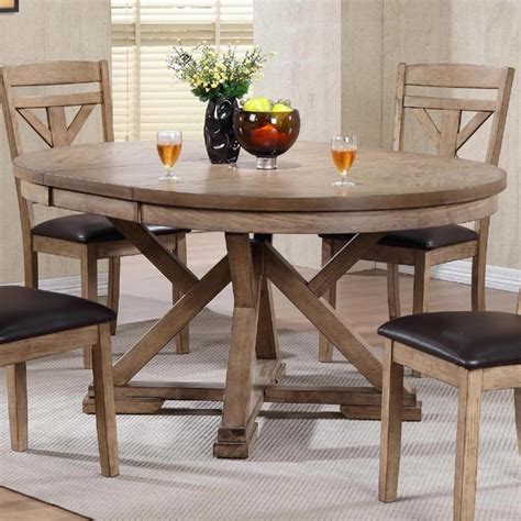 Good Price For Round Dining Table With Leaf